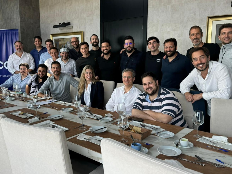 INCO presente en almuerzo con emprendedores y líderes Tech del DOMO (Tribu)